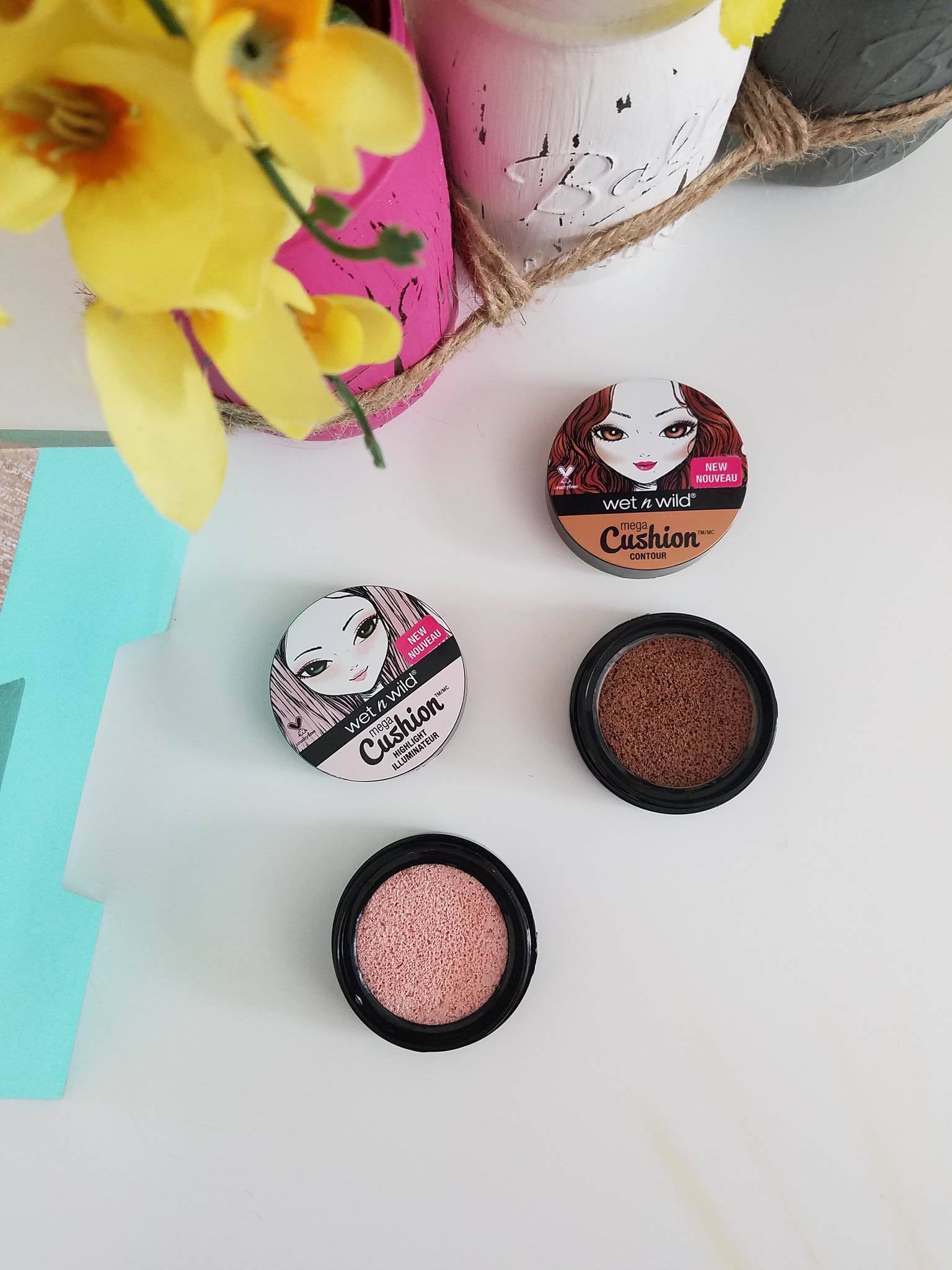 wet n wild cushion iluminador y contorno reseña y swatches By Alicia Borchardt